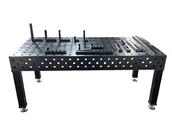 Three-dimensional flexible welding tooling platform