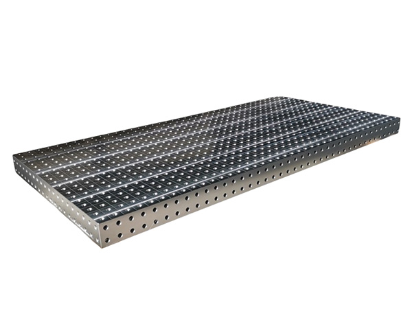 Cast iron three-dimensional welding platform