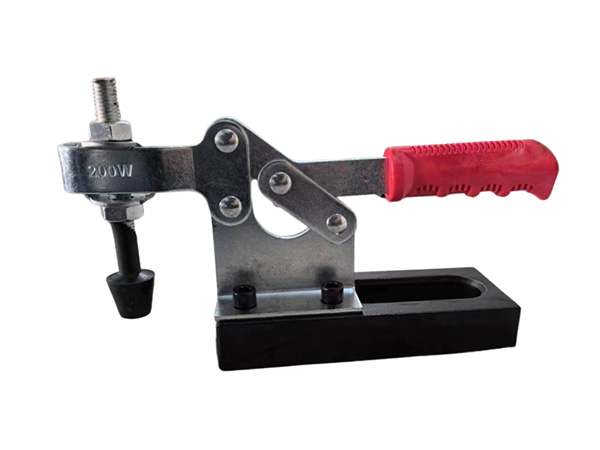 Square plate horizontal quick clamp